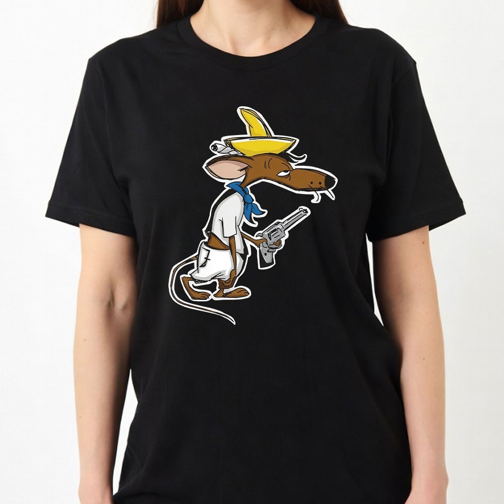 Slowpoke Rodriguez Funny Unisex T-Shirt Black S-2XL