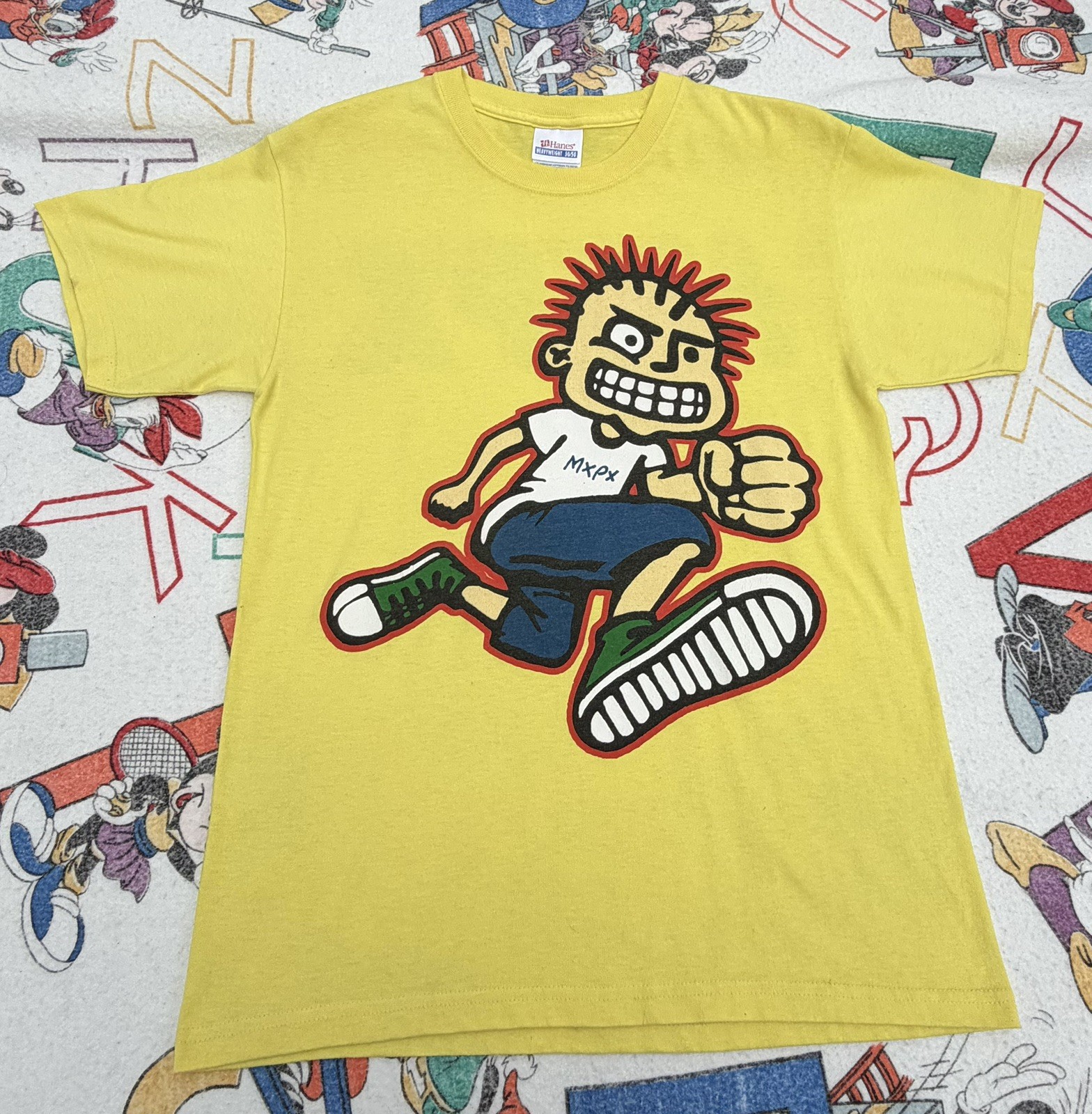 Vintage Y2K MXPX American Punk Rock 00s Band Tee Shirt
