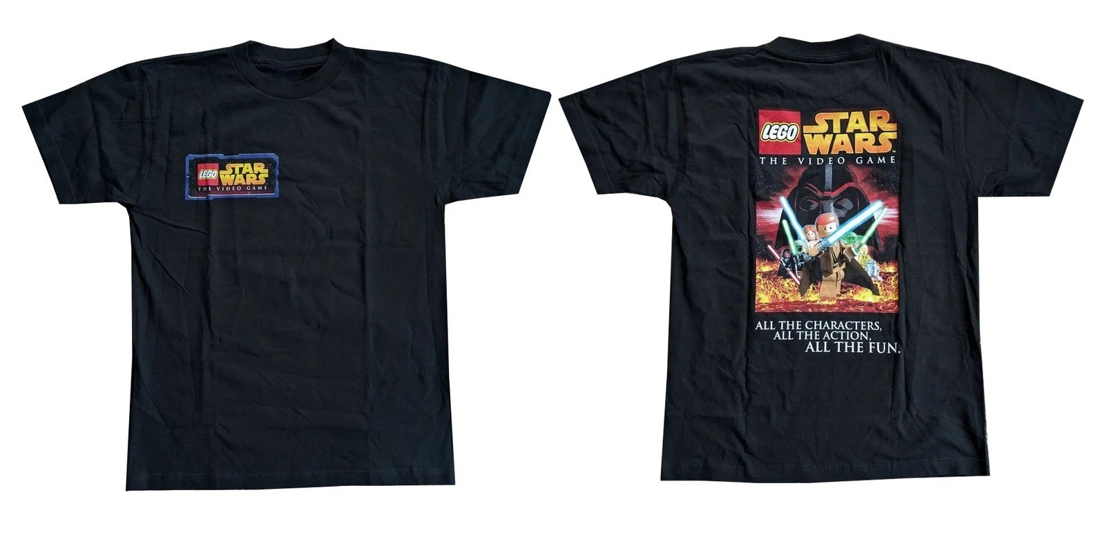 VTG 2005 Lego Star Wars The Video Game Darth Vader T-shirt Unisex Reprint