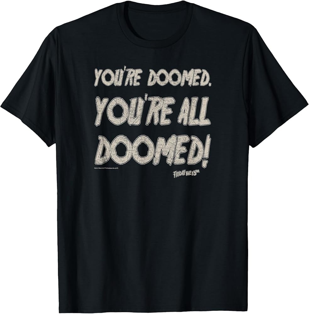 Friday The 13th Jason Doomed T-Shirt