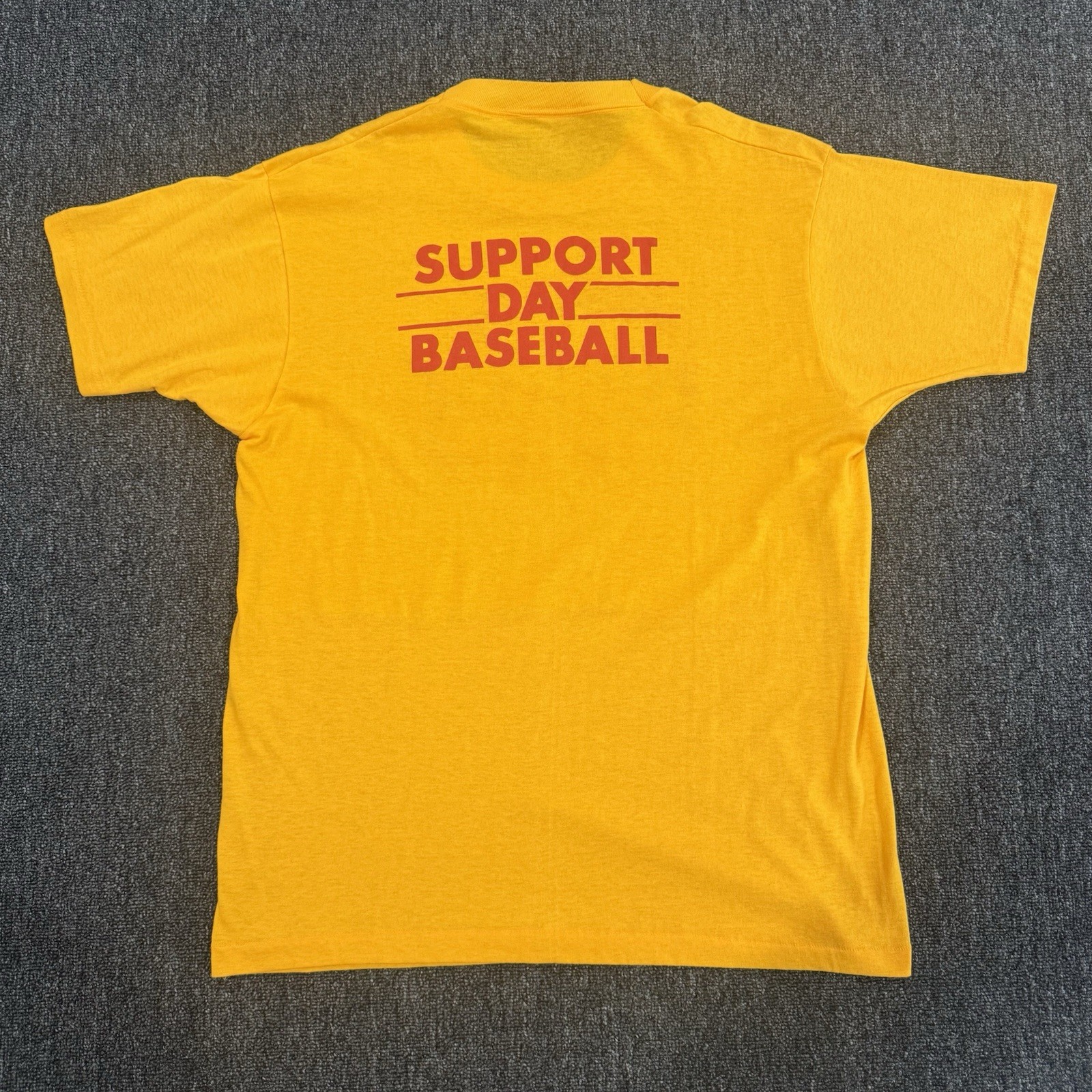Vintage 80s Chicago Cubs No Lights Wrigley Field Protest T Shirt Screen Stars XL