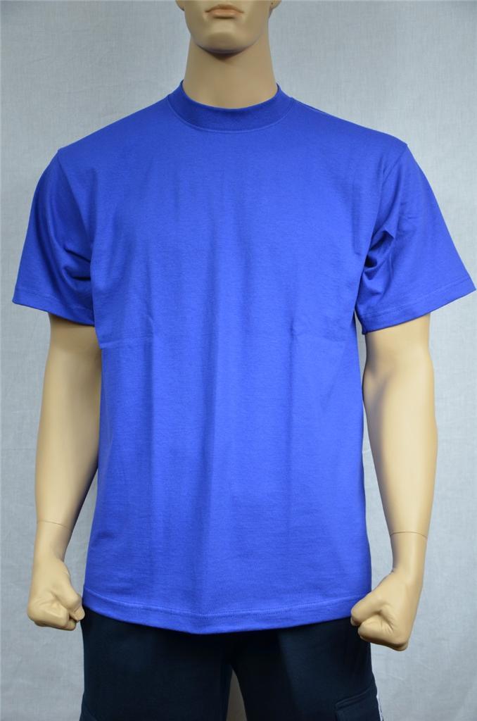 1 NEW SHAKA WEAR SUPER MAX HEAVY WEIGHT T-SHIRT ROYAL BLUE TEE PLAIN S-5XLT