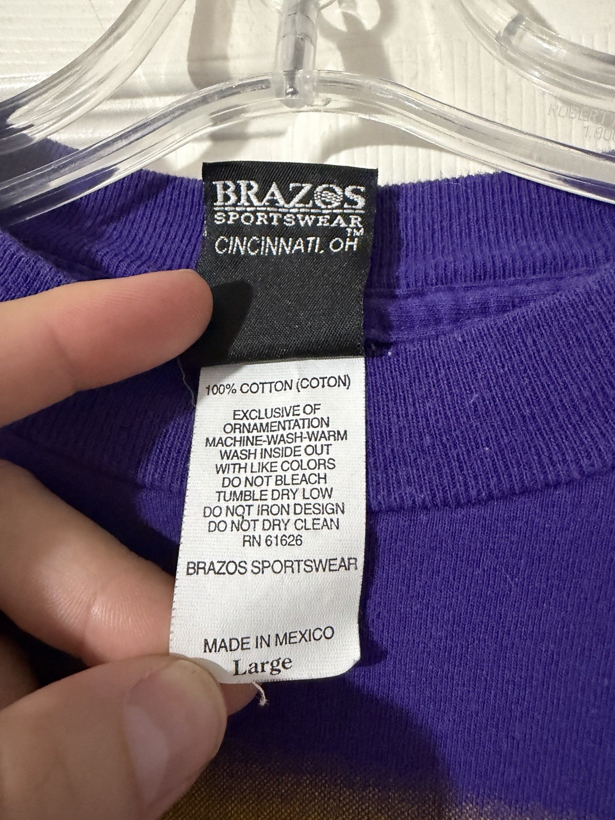 Vintage Mickey Unlimited Shirt Sz L Purple Minnie Donald Goofy Daisy Pluto