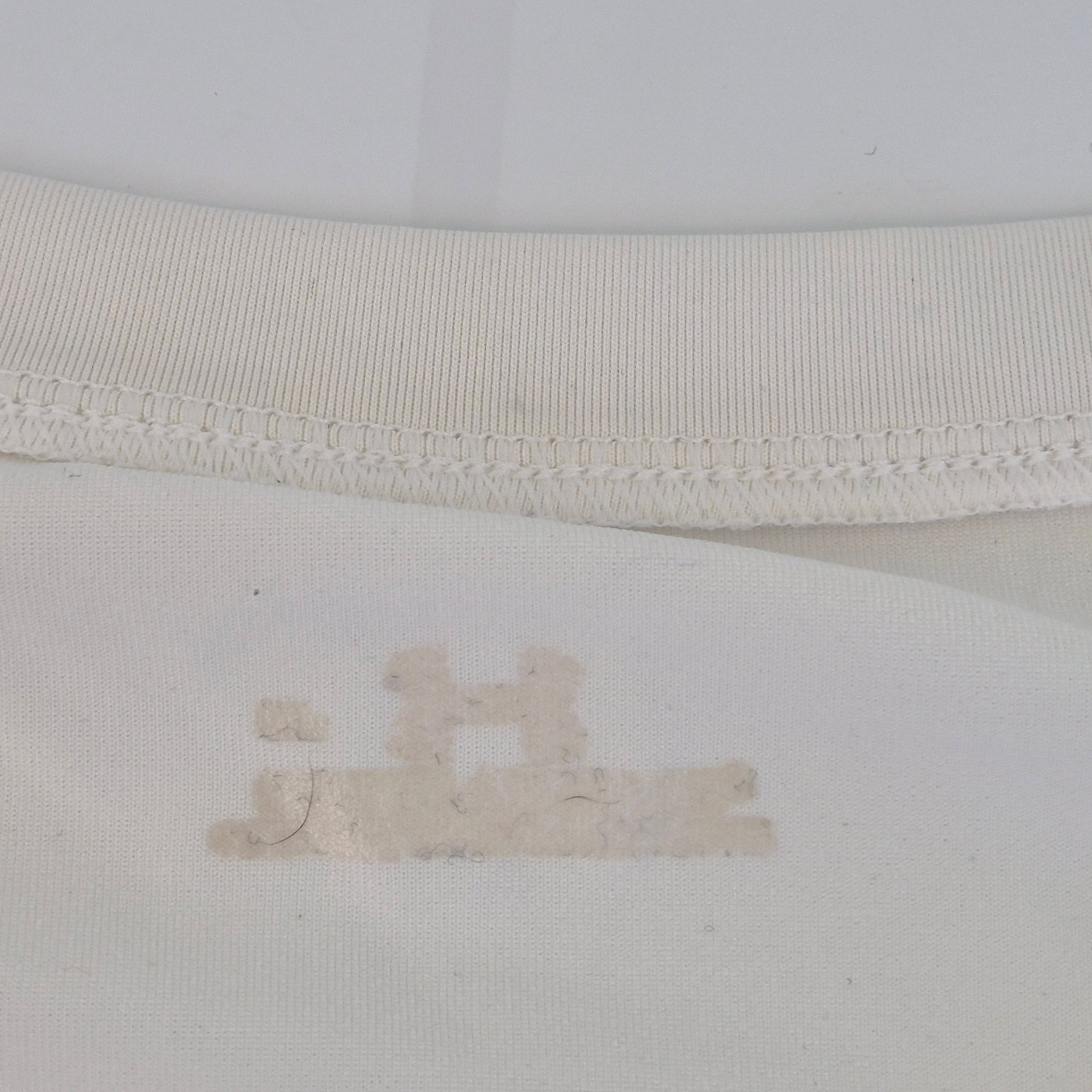 UNDER ARMOUR T-Shirt XL White Men’s Polyester Elastane Sportswear