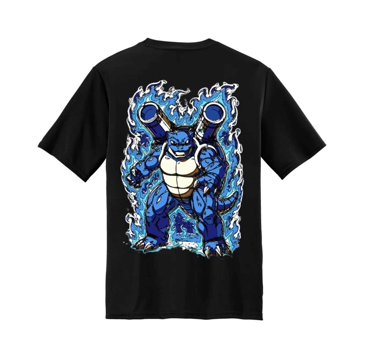 Custom Pokemon Gym Shirt Anime Graphic Tee Charizard Gengar Tyranitar & More