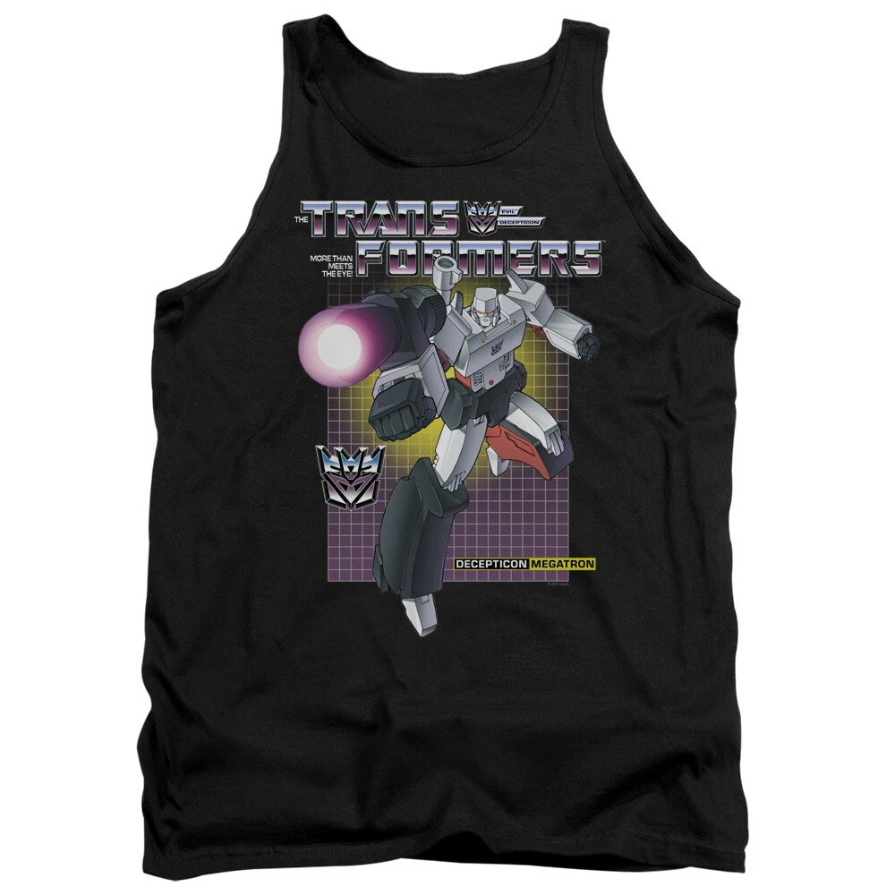 The Transformers Megatron Men’s Tank Top Licensed Cartoon S-2XL Sleeveless Tee