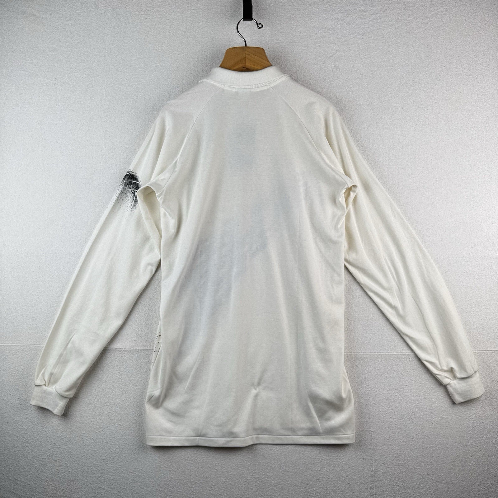 90’s Vintage ASICS Mens 2XL Volleyball Long Sleeve Collar V-Neck New Deadstock