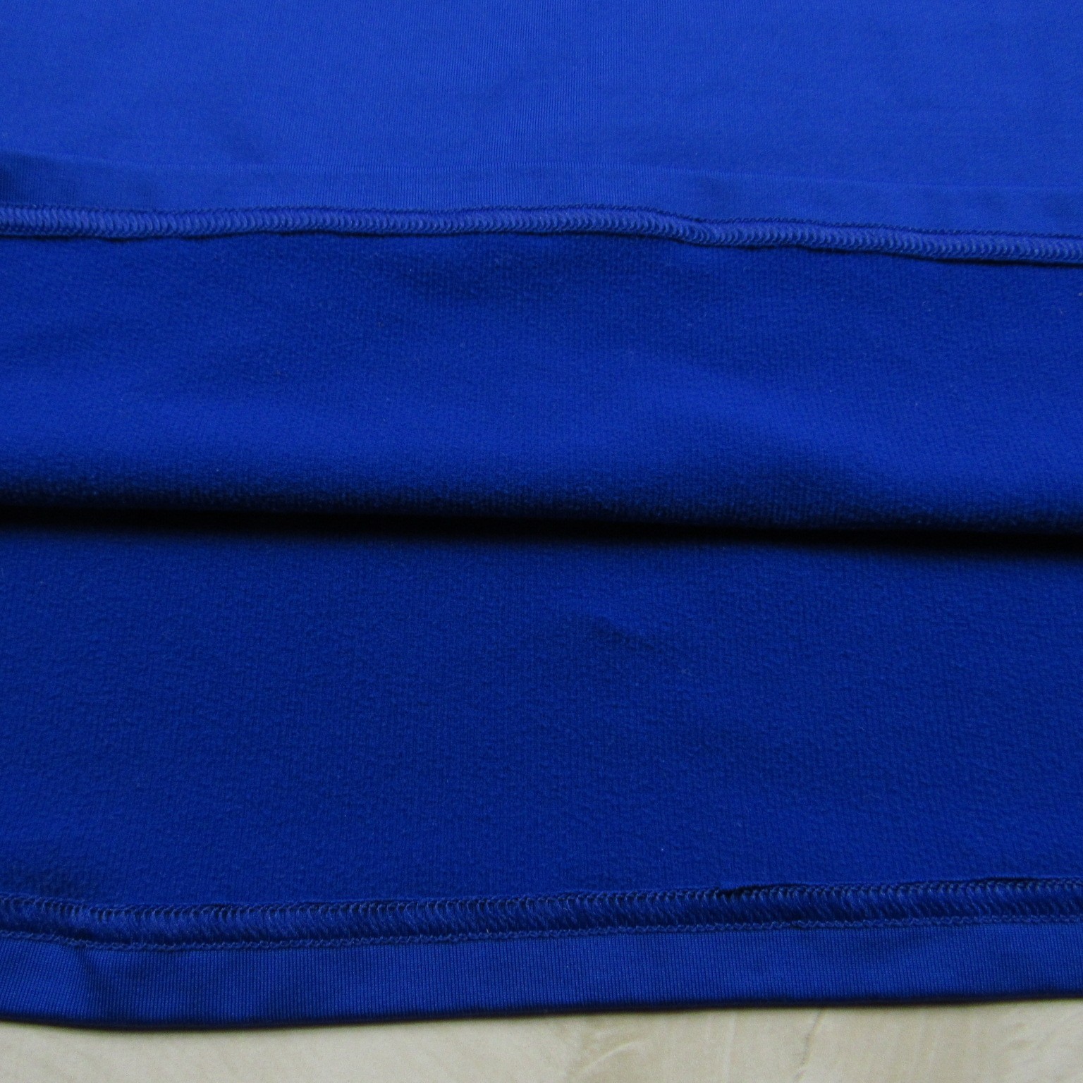 Under Armour Shirt Mens Extra Large Blue Fitted Mock Cold Gear Fleece Outdoor A1