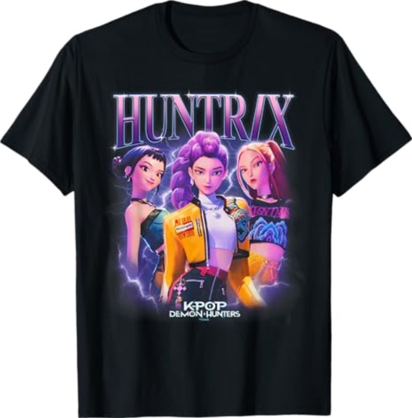 Kpop Demon Hunters HUNTR/X Heartthrob Officially Licensed T-Shirt Tees for Men W