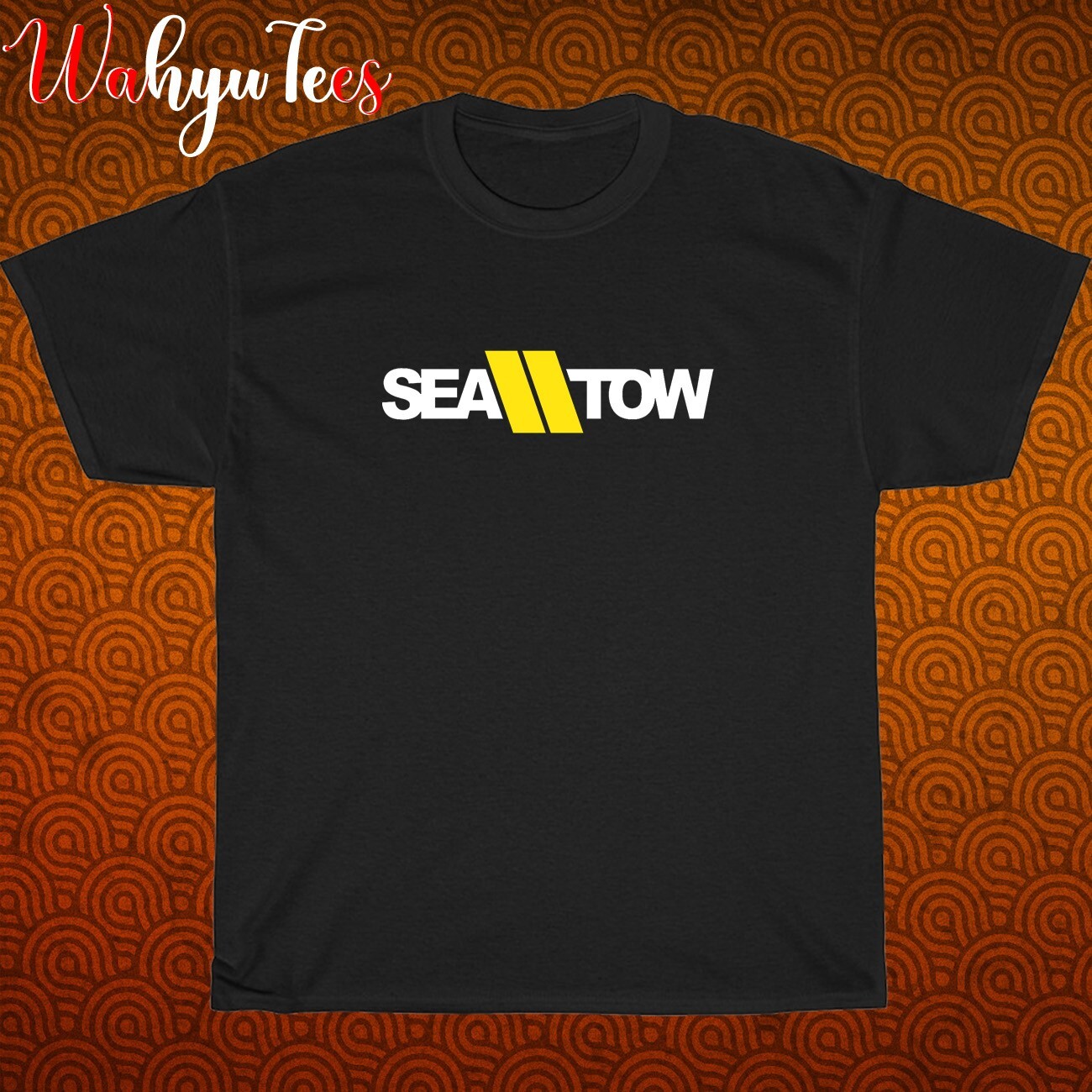 Sea Tow Boat Towing Boats Logo Black/Grey/Navy/White Size S-5XL Unisex T-Shirt