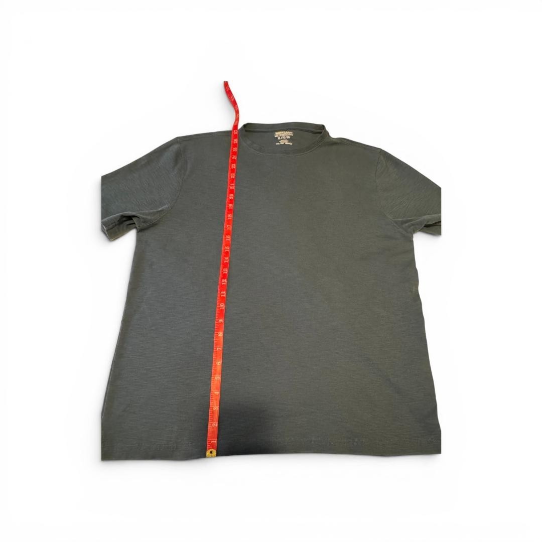 Kirkland Brand Men’s Basic Tee, XL, Muted Slate Blue, 100% Cotton, Never Worn