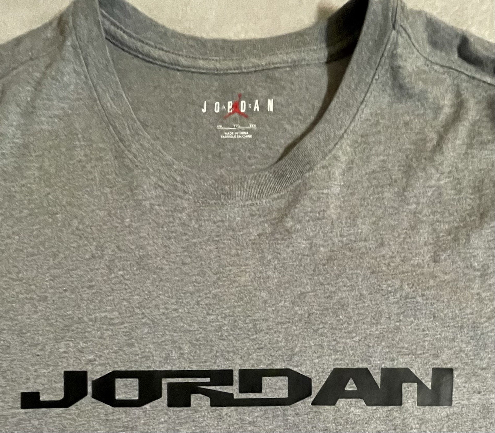 Jordan Flight MVP T-Shirt “Carbon Heather” 2XL Air Jordan. Be like Mike NBA