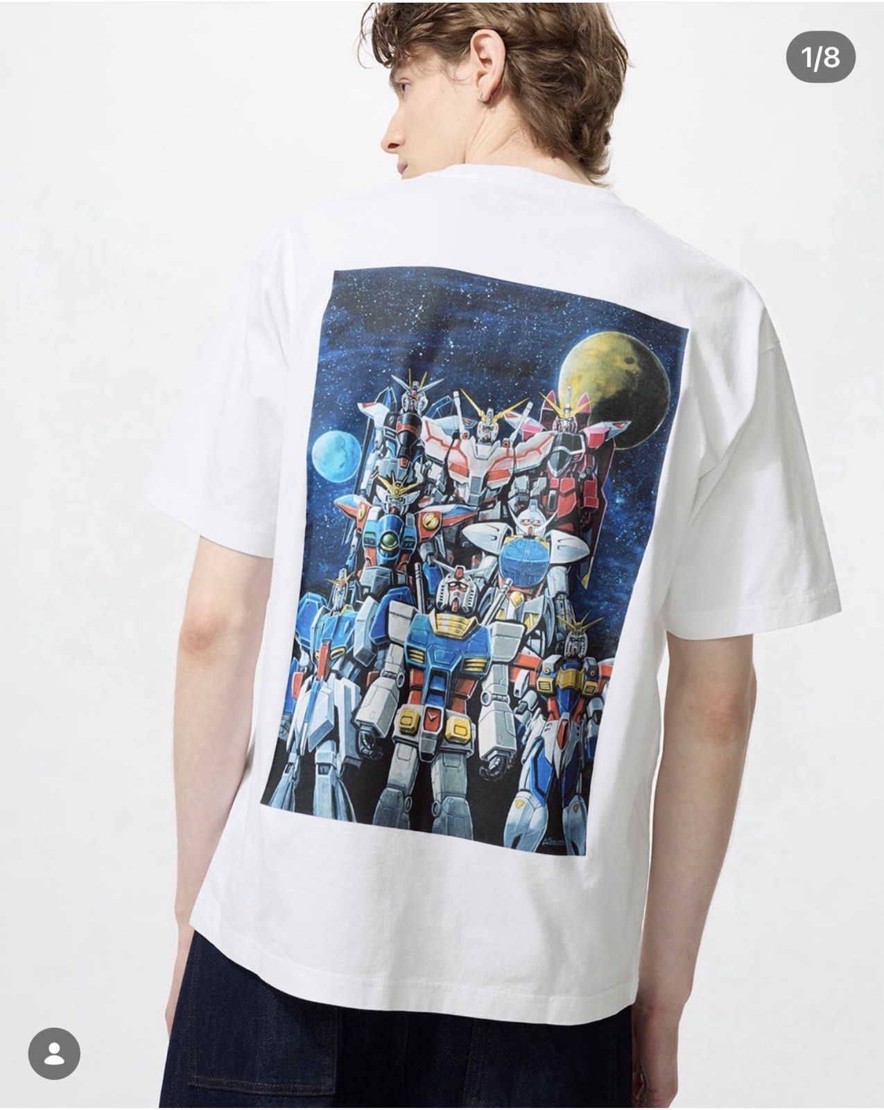 Mobile Suit Gundam 45th Anniversary Graphic T-shirts UNIQLO UT JAPAN 2025-Large