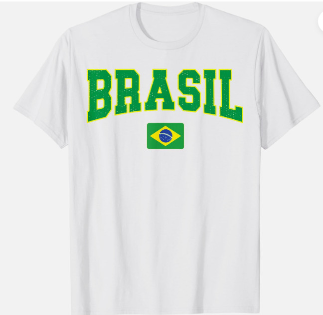 Brazil Flag Yellow Green Proud Brazilian Men Women Brazil Unisex T-Shirt