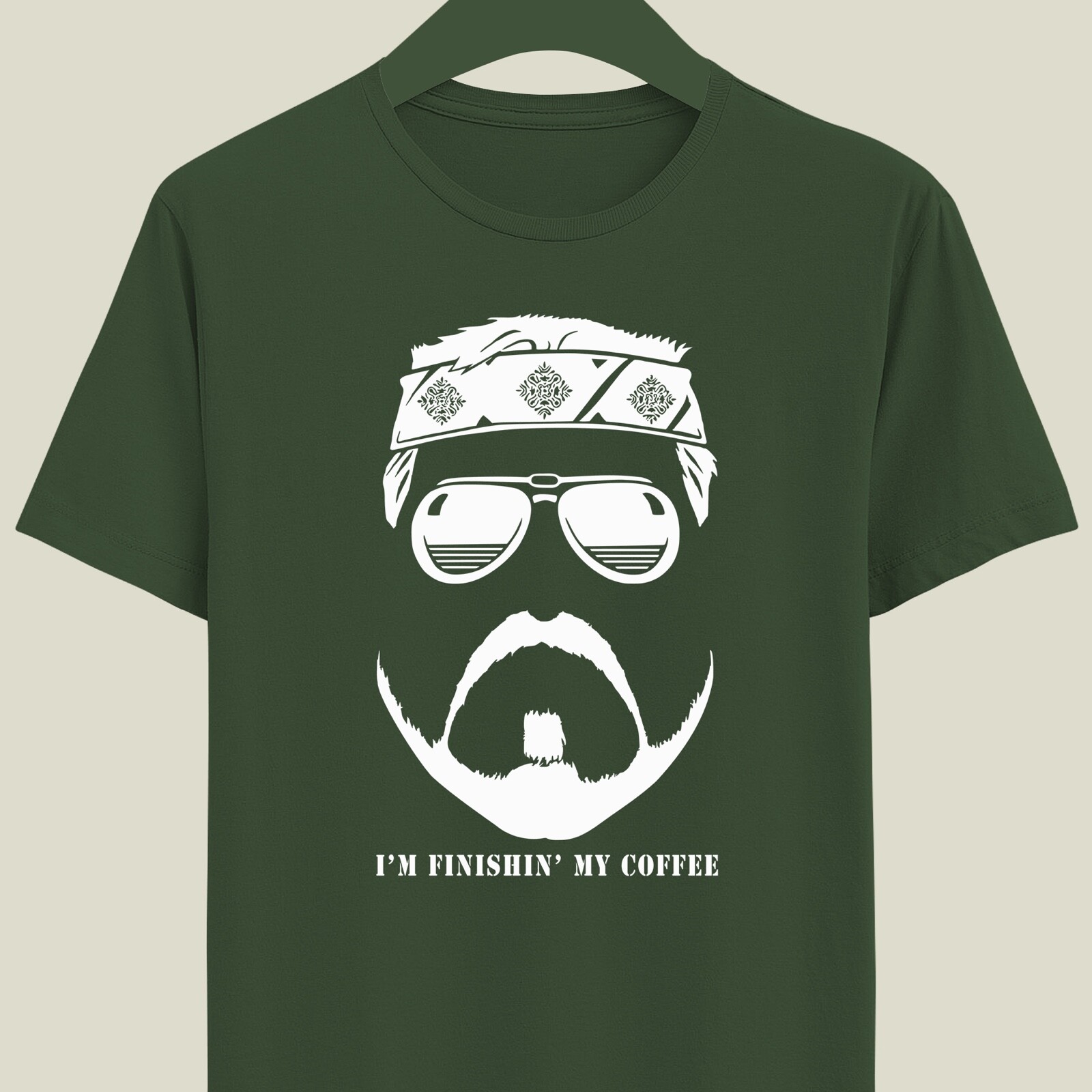 The Big Lebowski T-Shirt | I’m Finishing My Coffee | Walter Sobchak |