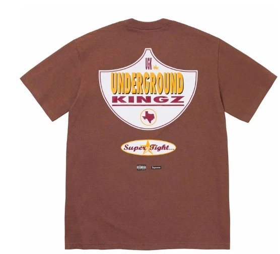 Supreme UGK Super Tight Tee Brown SS24 New In Hand – Pimp C