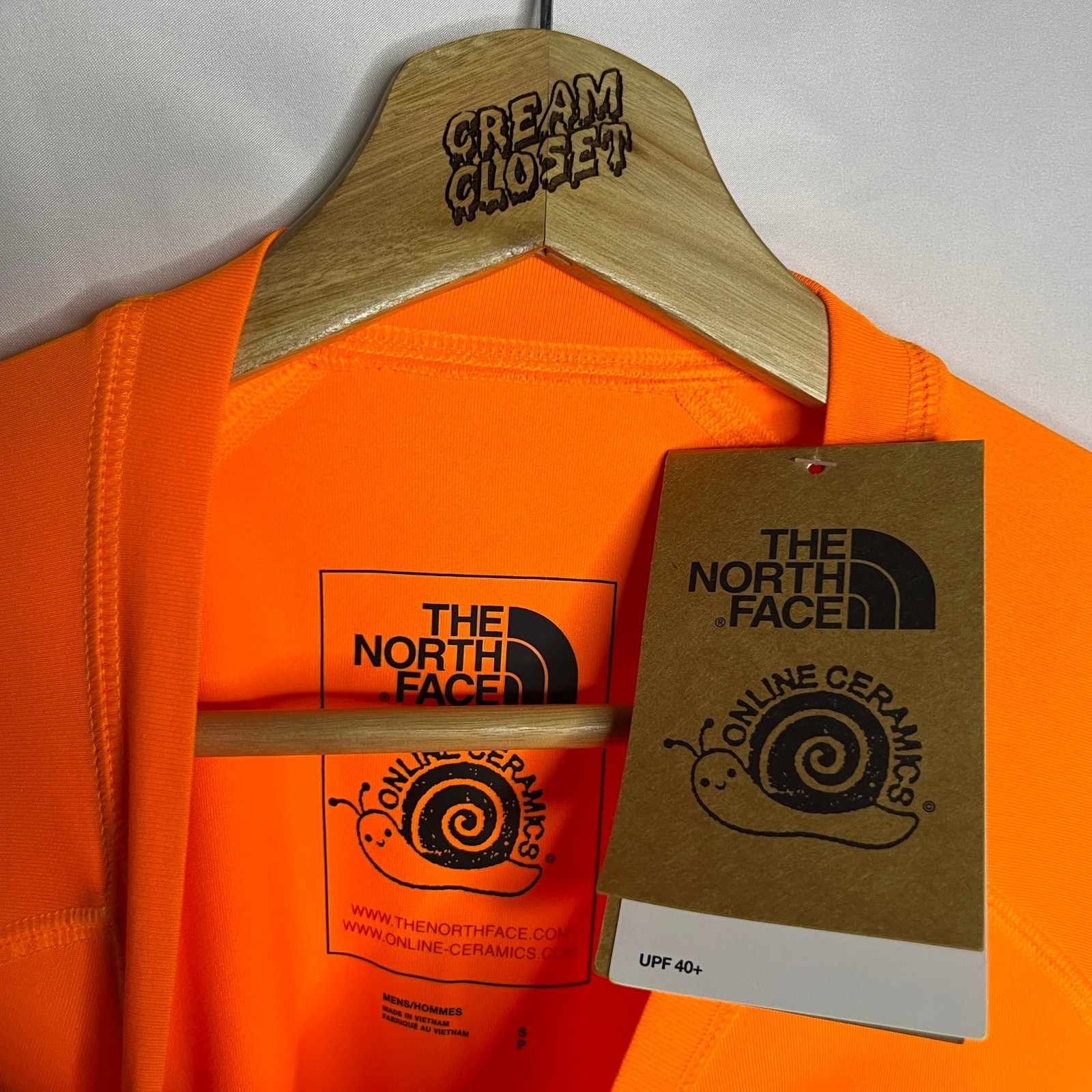 The North Face TNF x Online Ceramics Class V Water Top in Hyper Orange S