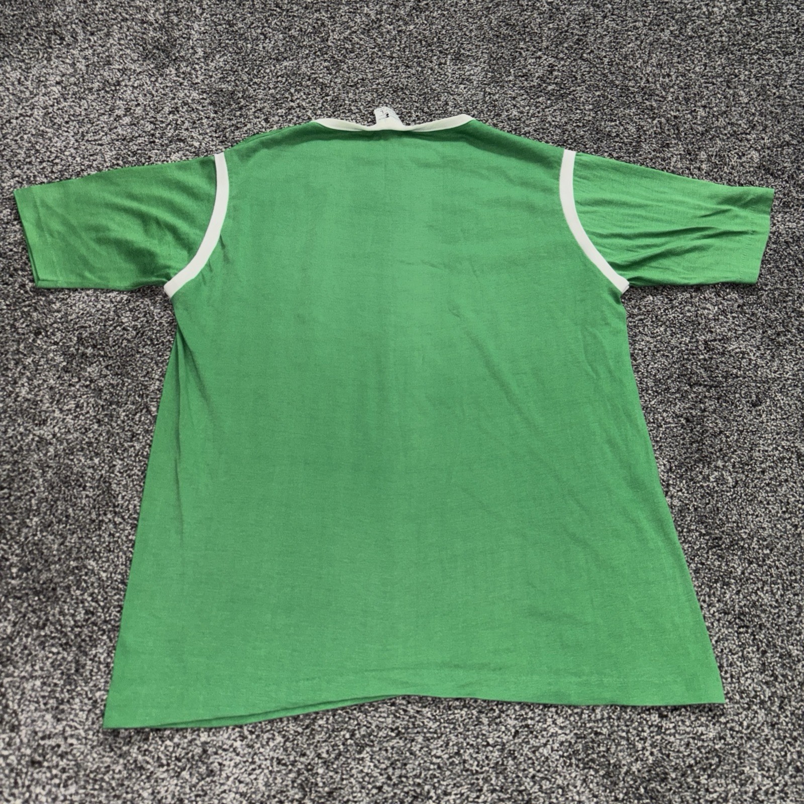 Vintage 70s Jersey Shirt XS USA Volleyball School Grunge 90s Single Stitch