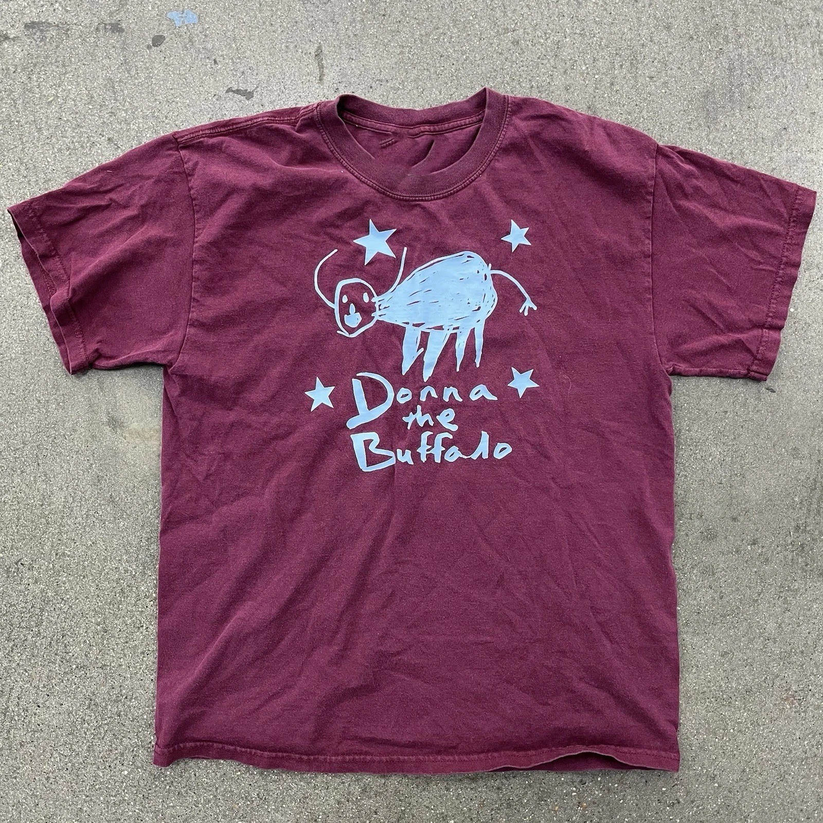 Donna The Buffalo Band T Shirt Red Color 1Side All Size TU368