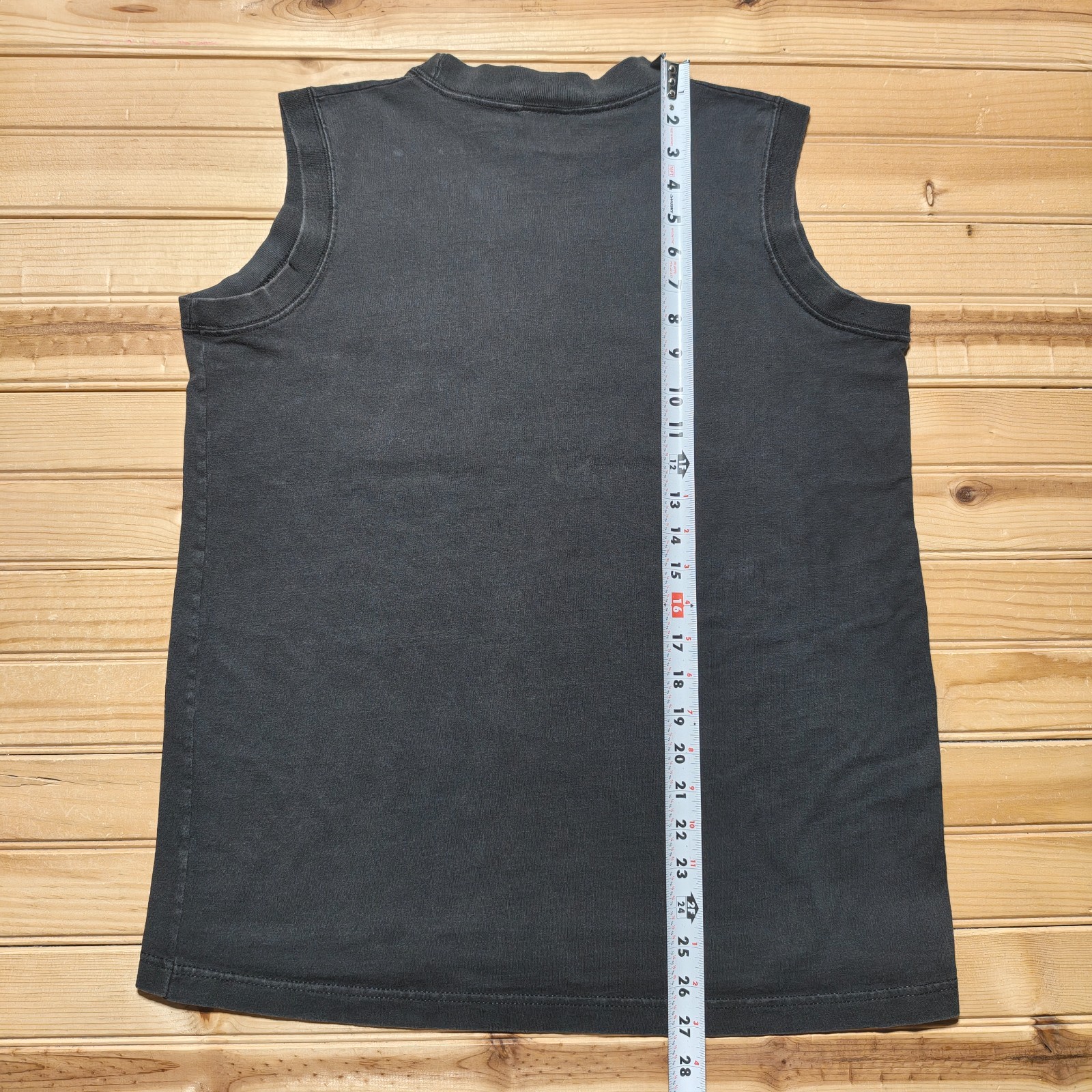 Vintage 90s Blues Express Minimalist Single Stitch Pocket Muscle Shirt USA Large