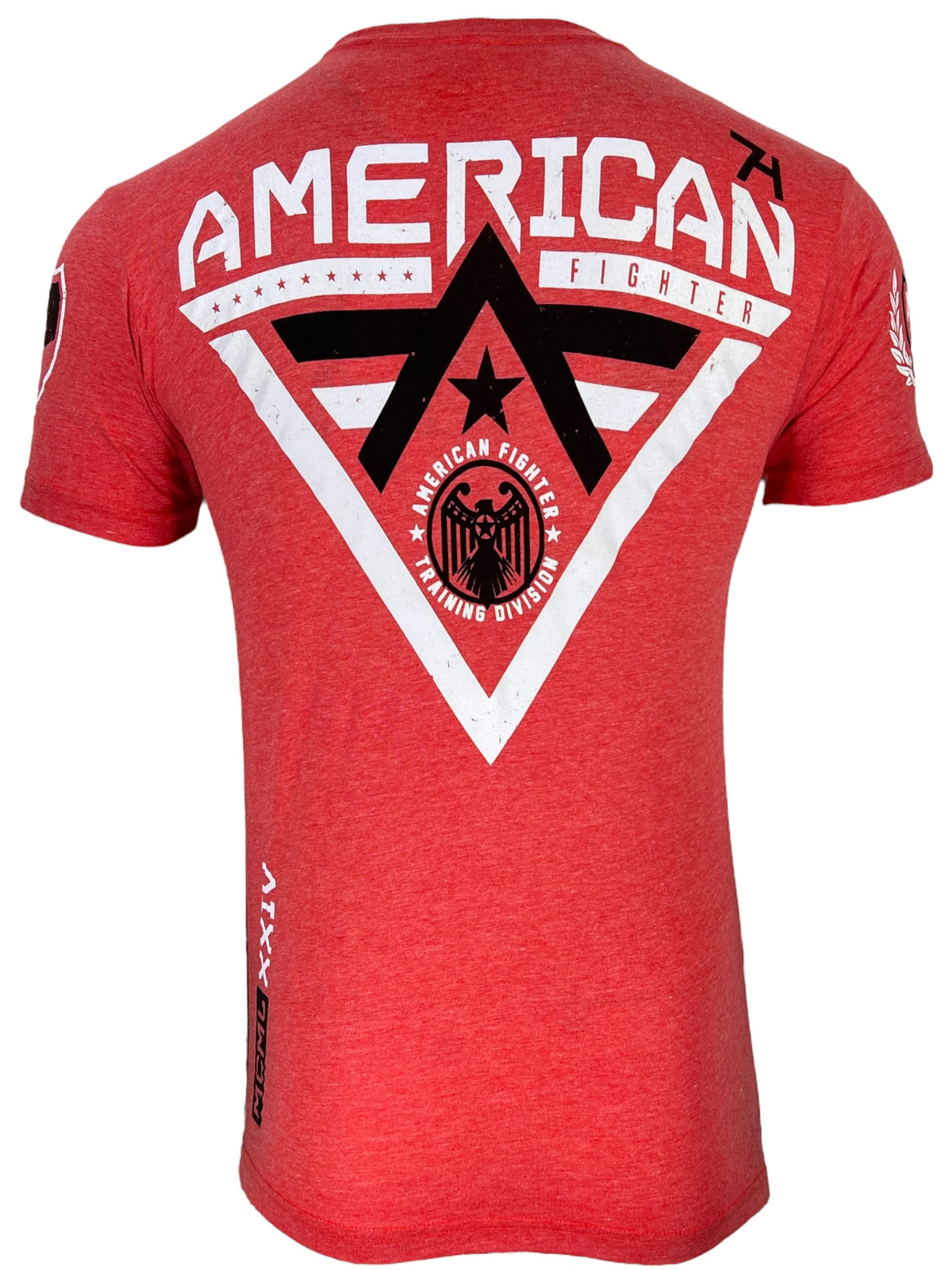 American Fighter Men’s T-shirt Alaska Red Crew neck Athletic XS-5XL