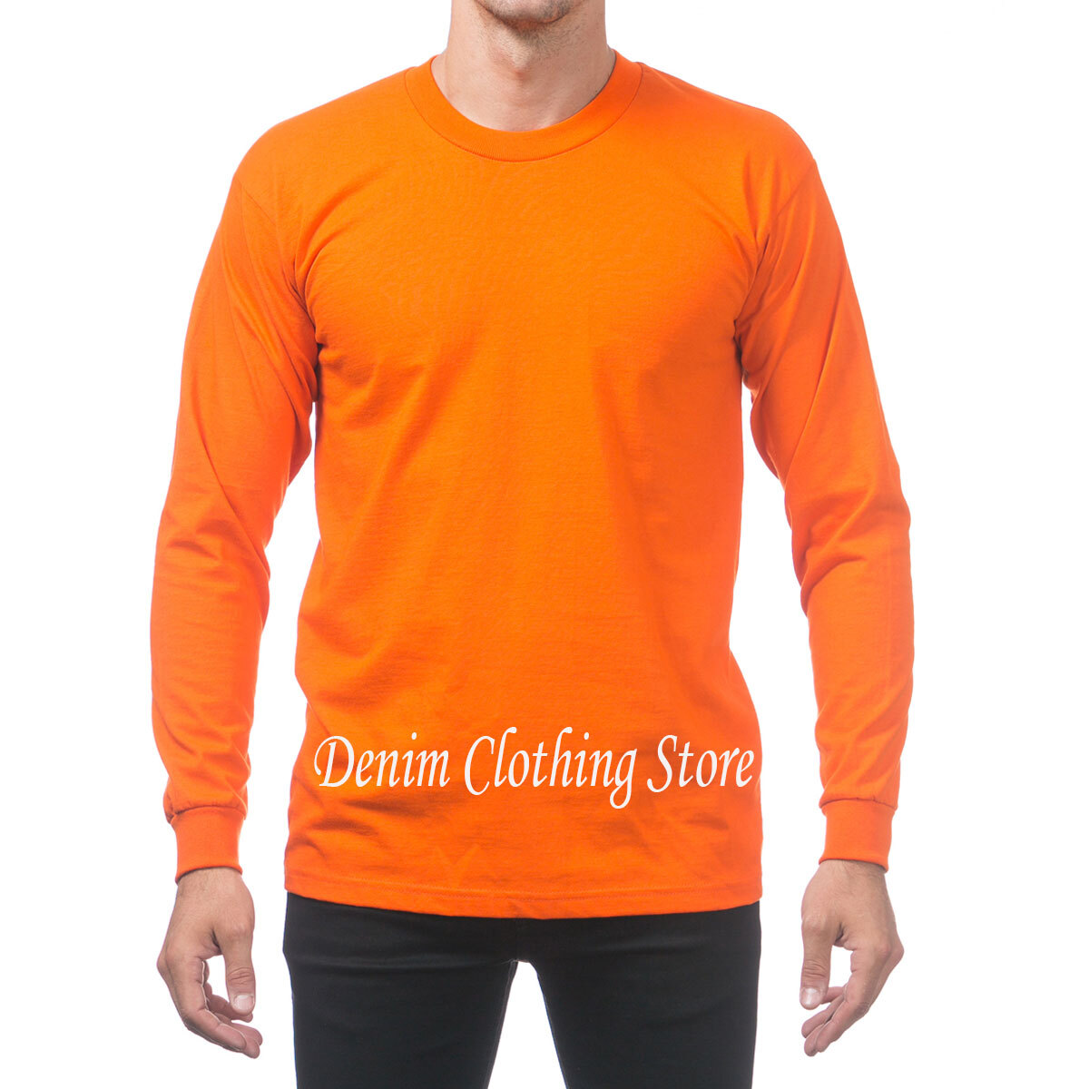 PRO CLUB MEN HEAVYWEIGHT SHIRT LONG SLEEVE PRO CLUB TEE ANY COLOR T-SHIRT S~7XL
