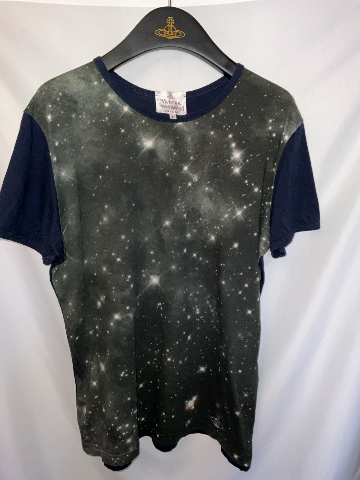 Vivienne Westwood Gold Label Galaxy/Space Print Top T Shirt Size Large. Rare.