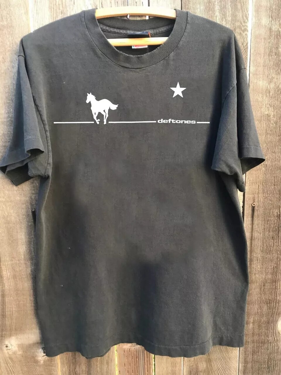 Rare 90’s Deftones White Pony Tour Charcoal Color Unisex Tshirt Men Women