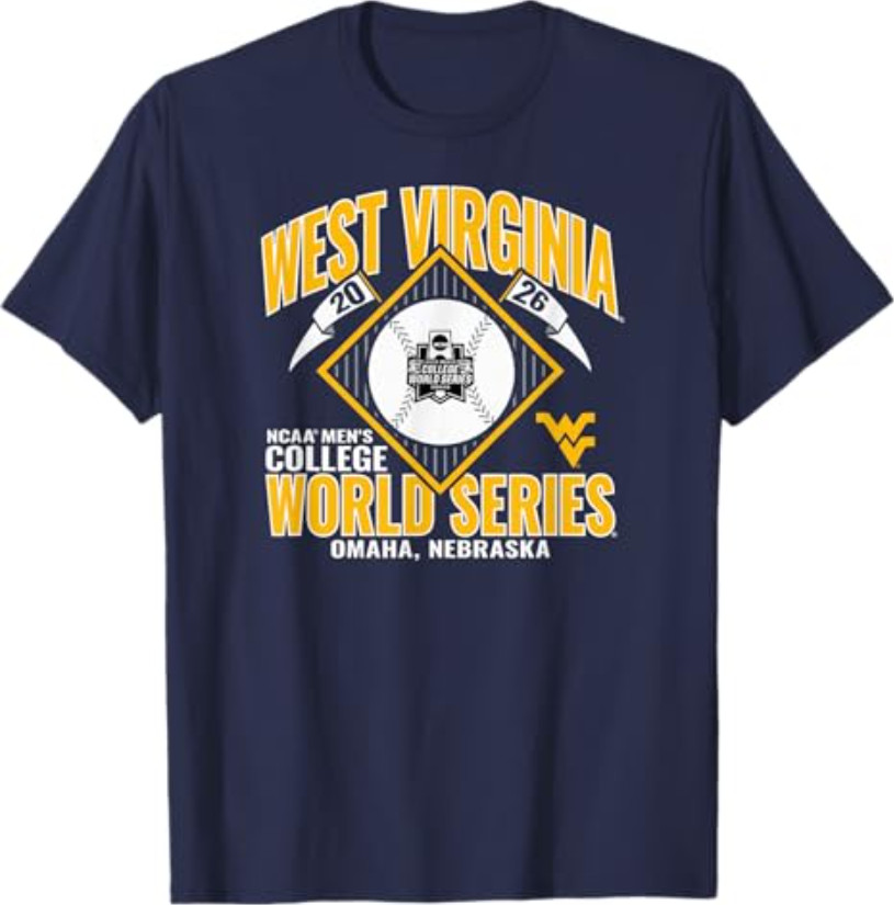 West Virginia Mountaineers College World Series 2026 CWS T-Shirt