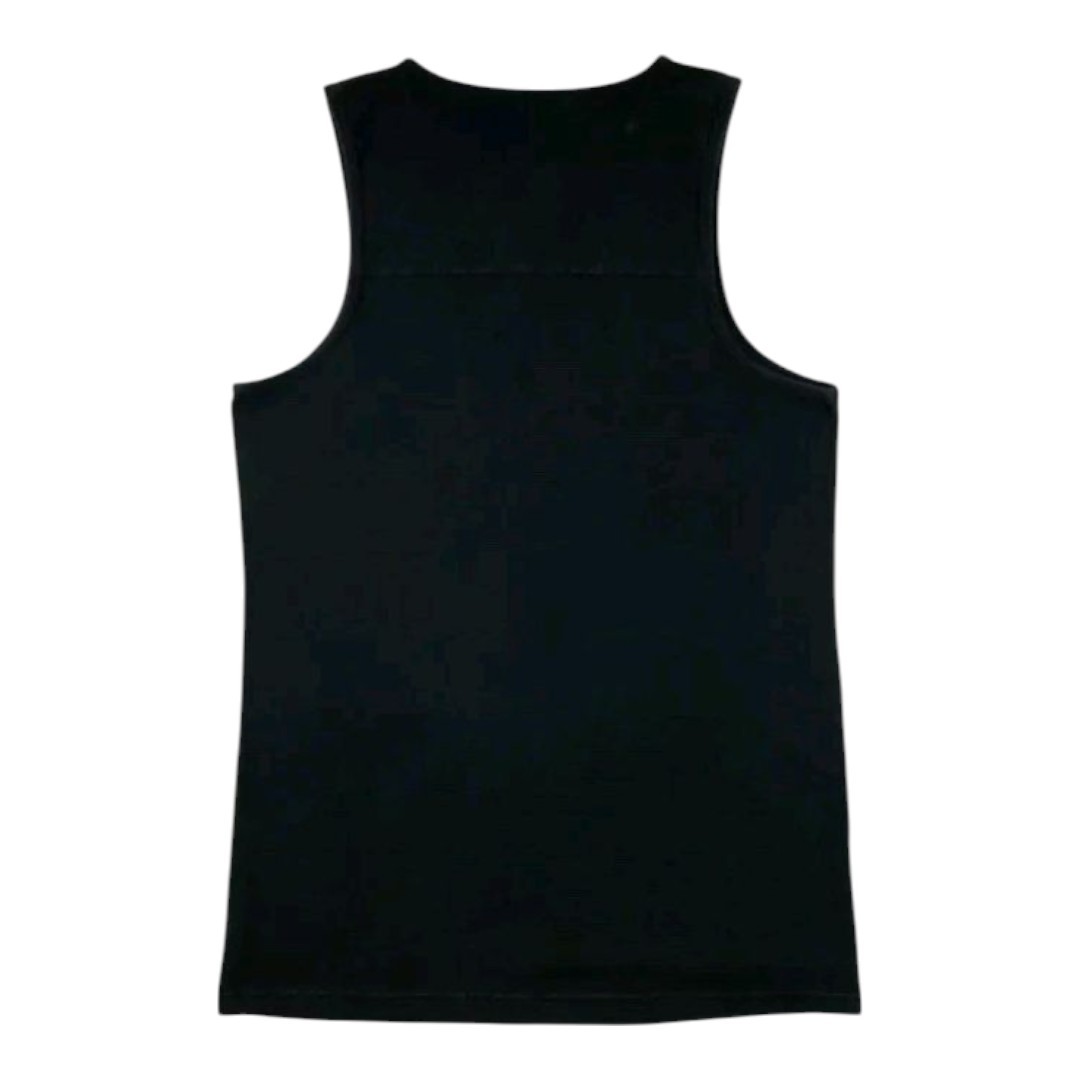 550. Yeezy Gap Yzy Engineered by Balenciaga Loose Tank Top Men Large Black NWOT