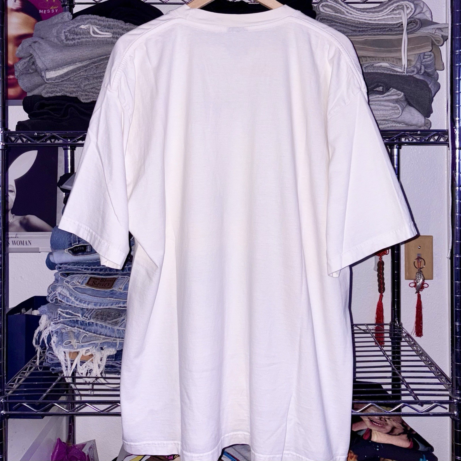 90s Inspired The Shining Jack Nicholson Big Face Print Mosquitoes Punk Tee 3XL