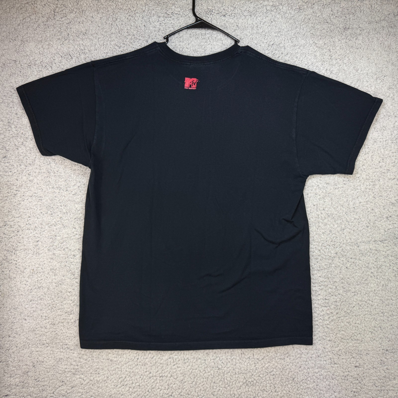 VTG The MTV Store Punk’d Logo Black Cotton Graphic T-Shirt Men’s XL
