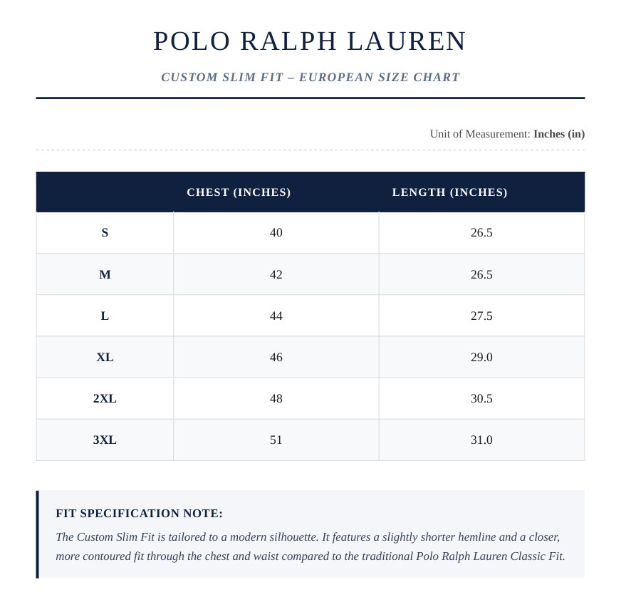 Polo Ralph Lauren Men’s Custom Slim Fit Logo Jersey T-Shirt Orange