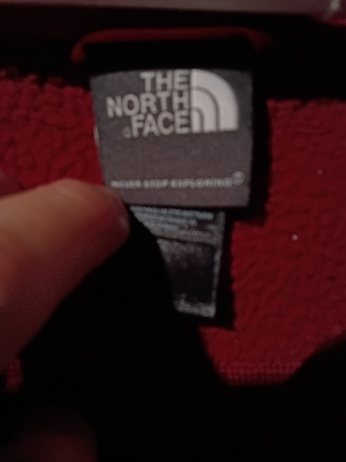 The North Face Men’s Maroon 1/4 Zip Fleece XXL