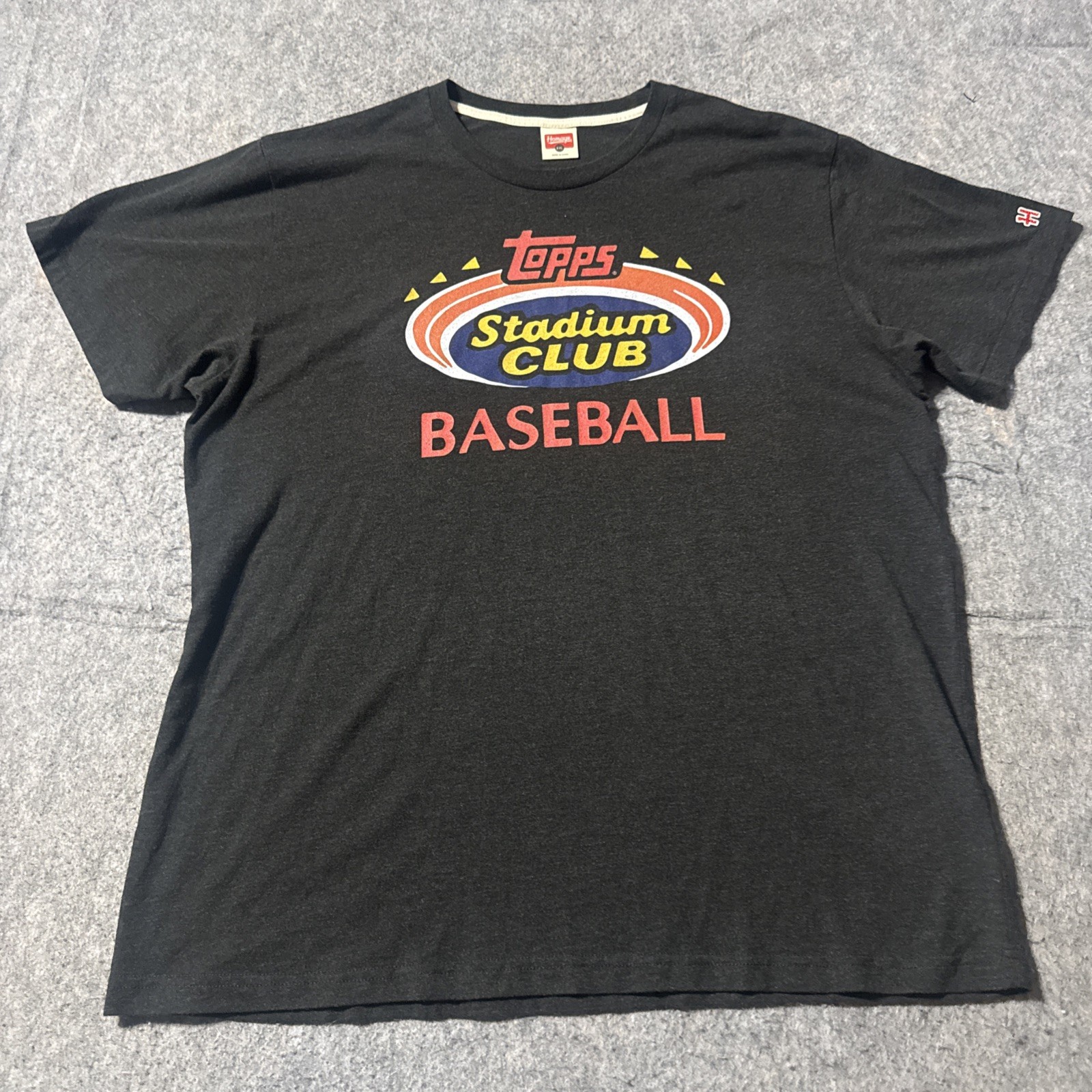 Homage Topps Stadium Club Baseball T Shirt Mens 2XL Short Sleeve Cards Graphic