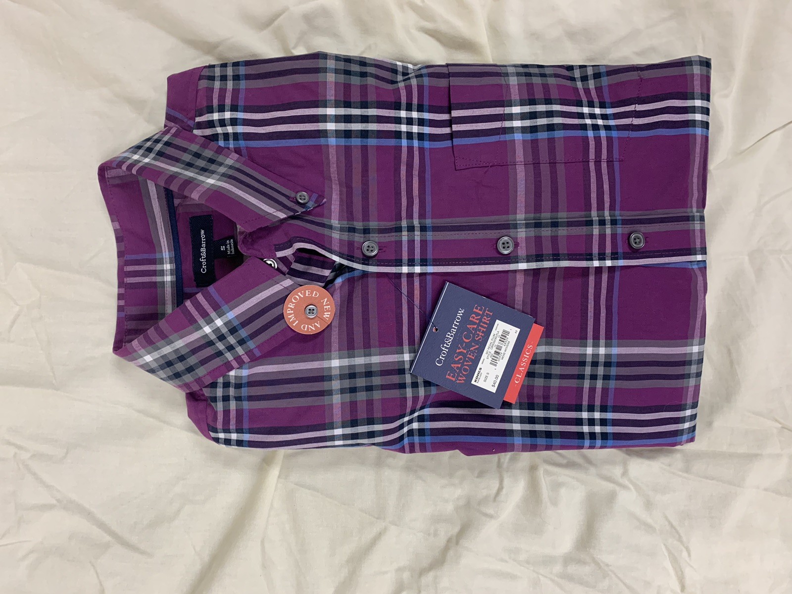 Croft & Barrow Easy Care Woven Shirt