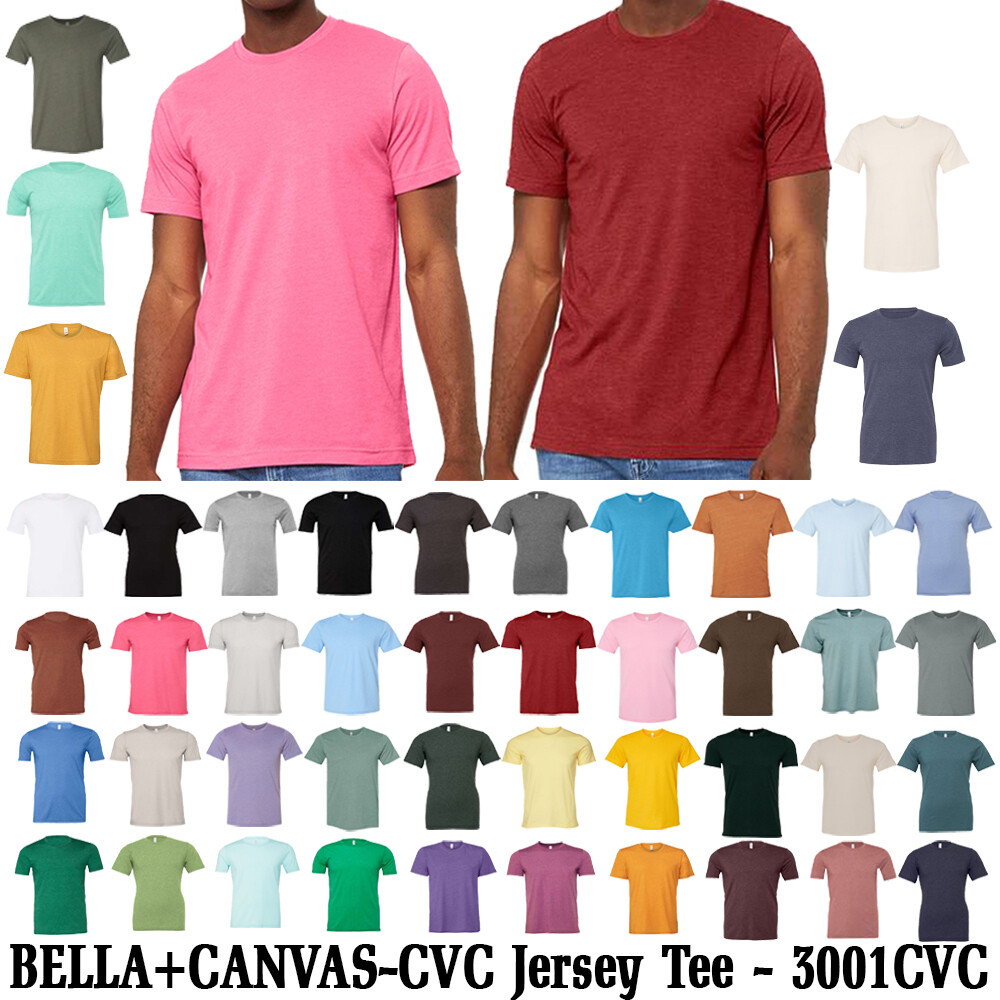 BELLA + CANVAS – CVC Jersey Tee – 3001CVC