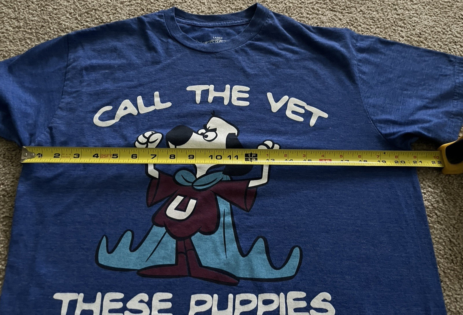 Underdog T-shirt “Call The Vet These Puppies Are Sick” Savvy Brand Men’s Large