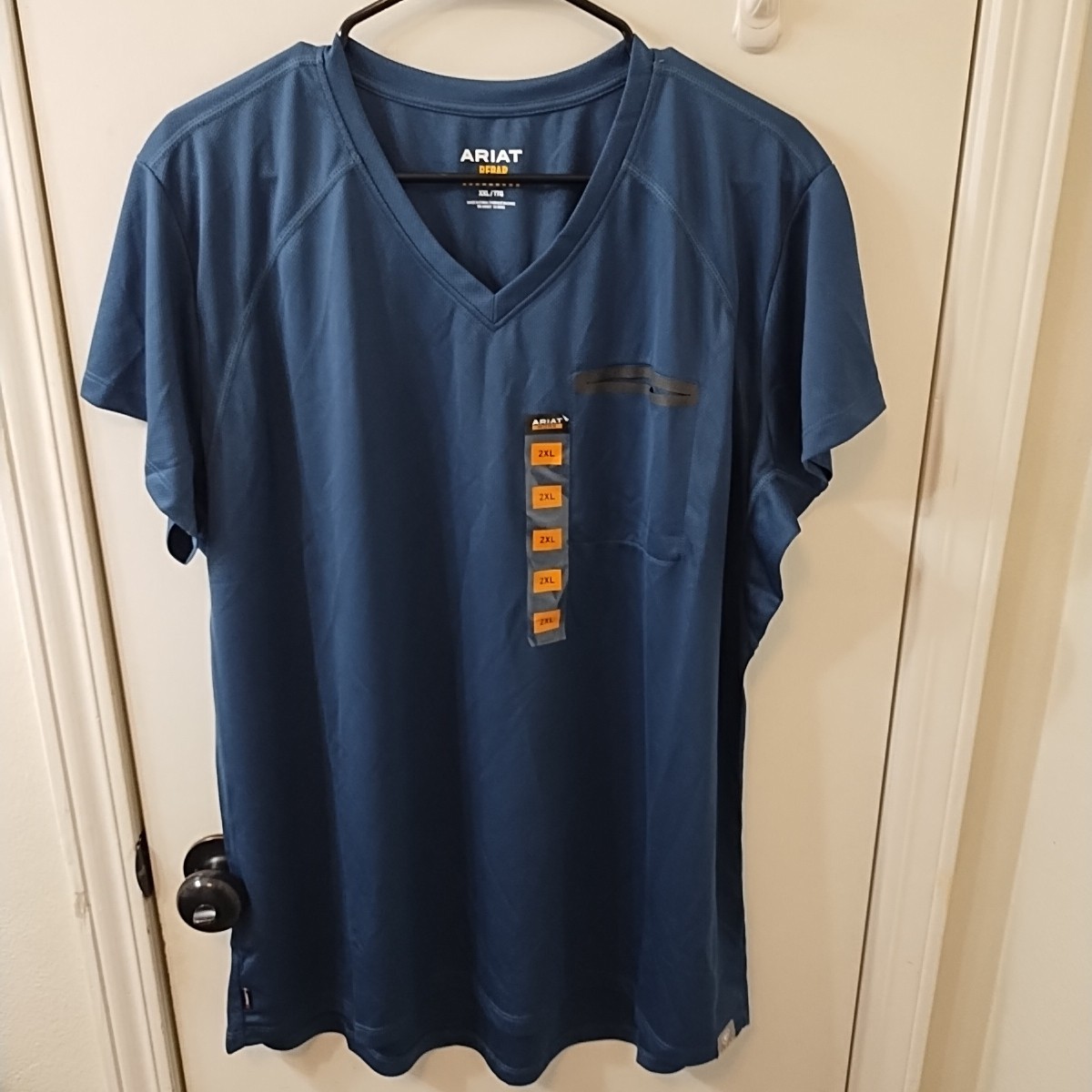 Ariat Rebar Men’s Elite All Season Polartech T-shirt Size XXL NWT