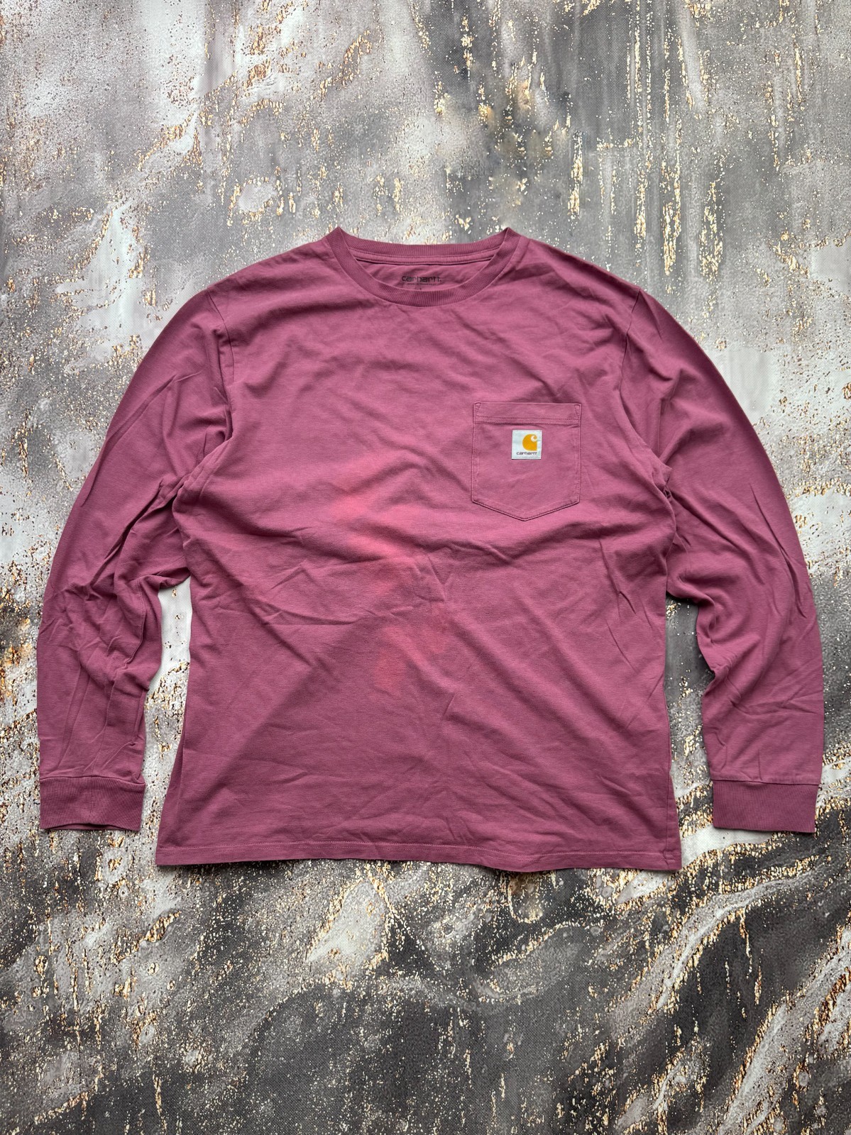 Carhartt Vintage Distressed Long Sleeve T-Shirt Men’s Size L