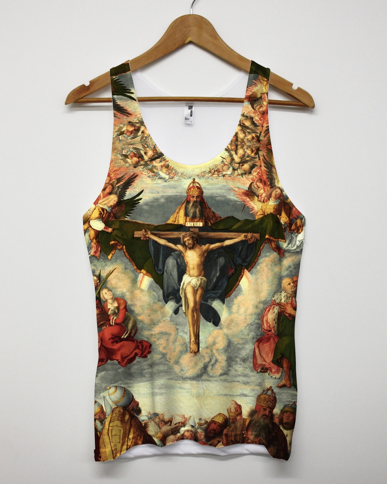 Adoration Christ VEST all over print men religion Jesus Cross Singlet Tank Top
