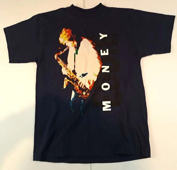 Eddie Money On Stage Black T-Shirt Cotton All Size Unisex