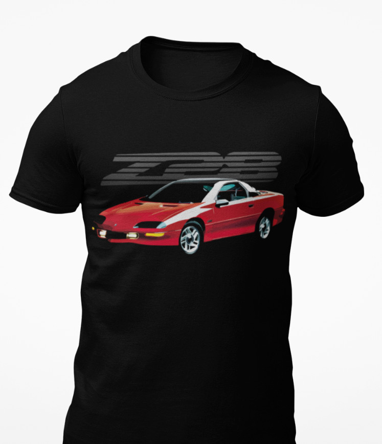 1993 Red Camaro Z28 Short-Sleeve Unisex T-Shirt