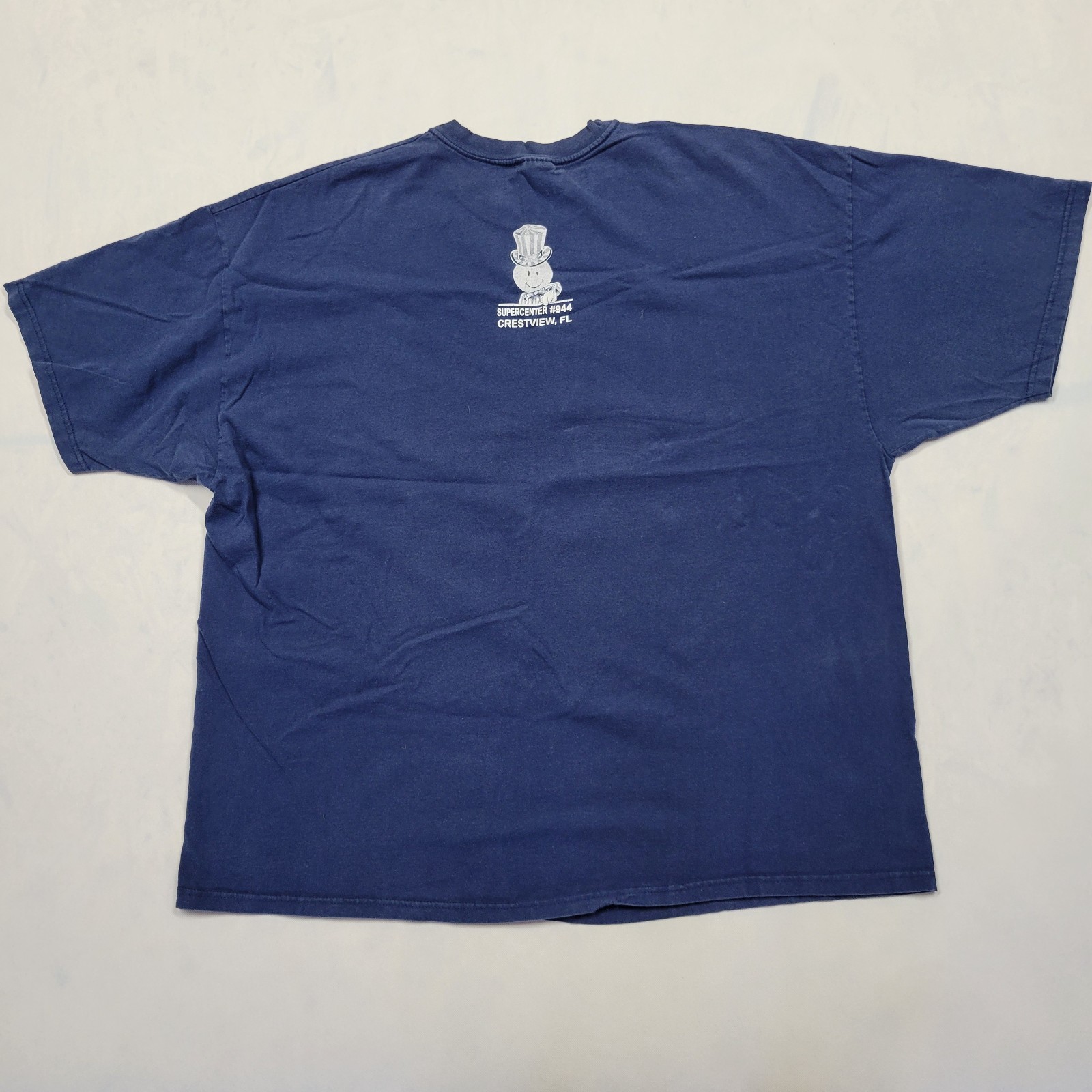 VTG Wal-Mart Smiley Uncle Sam “I Want To Help You” Hanes T Shirt Store 944 Sz 3X