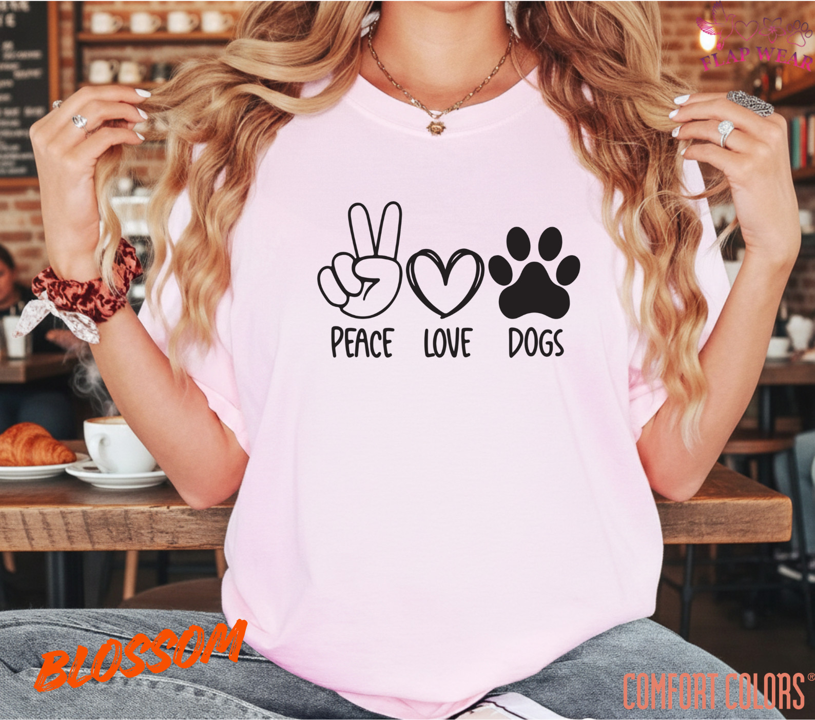 Unisex Peace Love Dogs T SHIRT,T shirt women,T shirt men,T shirt vintage Mom Dad