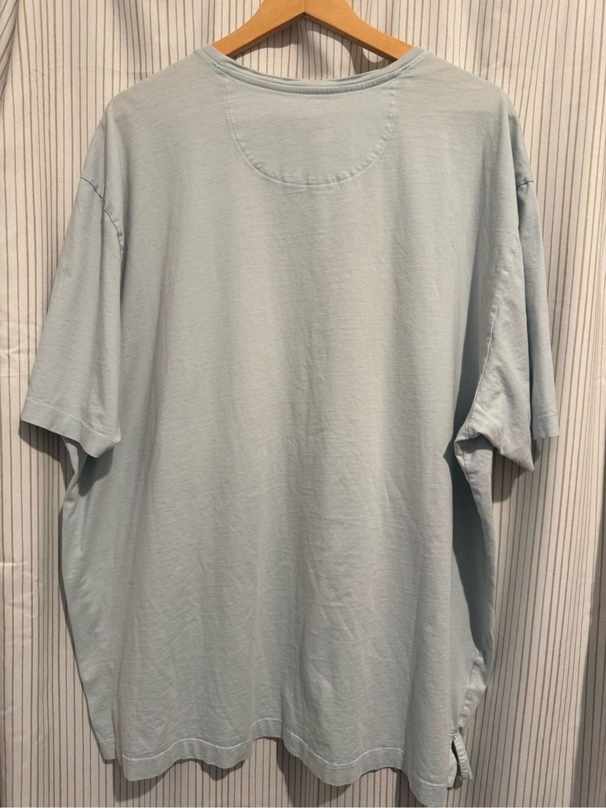 Tommy Bahama Men’s Light Blue Pocket Tee – 3XL