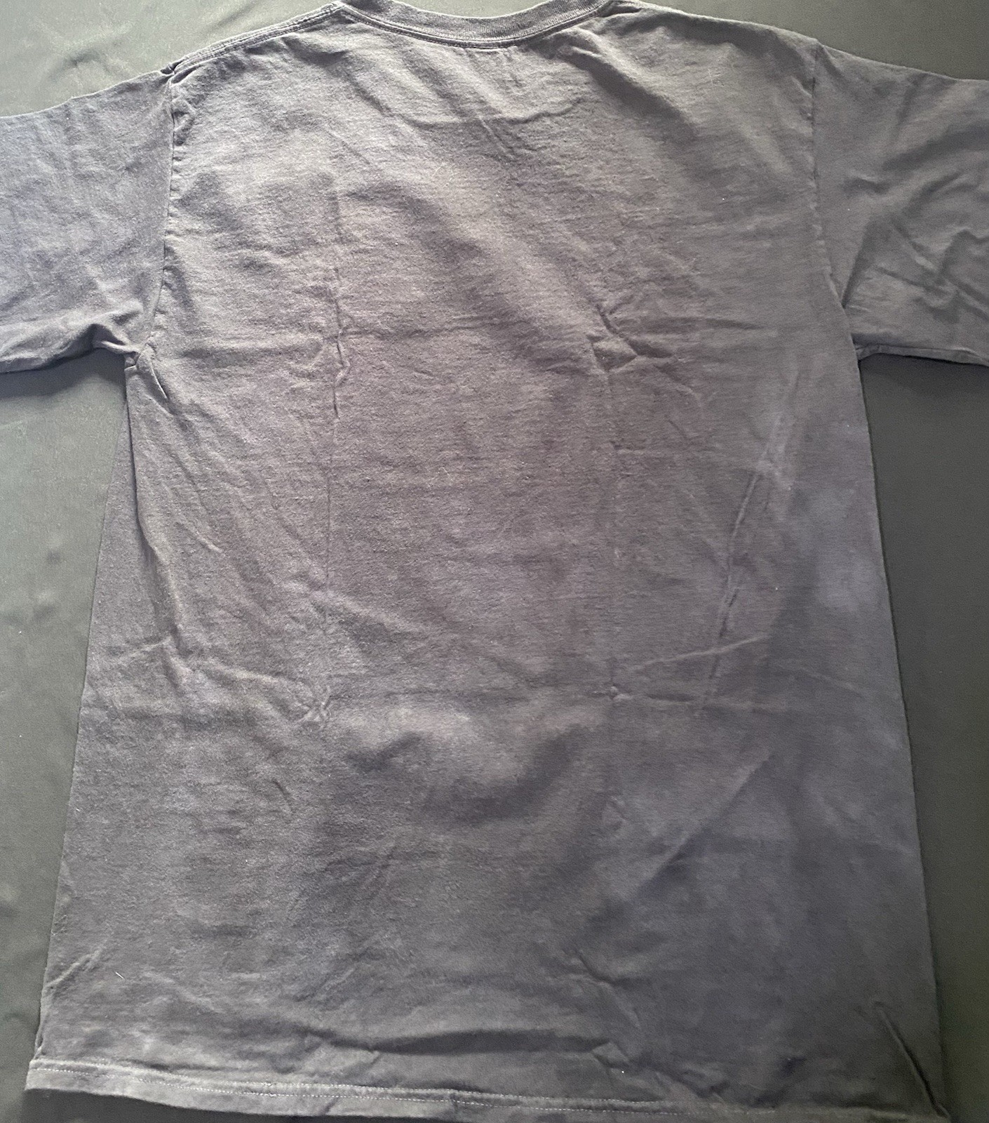 029Liquid Blue Pink Floyd Spaceman Tee Dark Side Of The Moon Astronaut Black Lg
