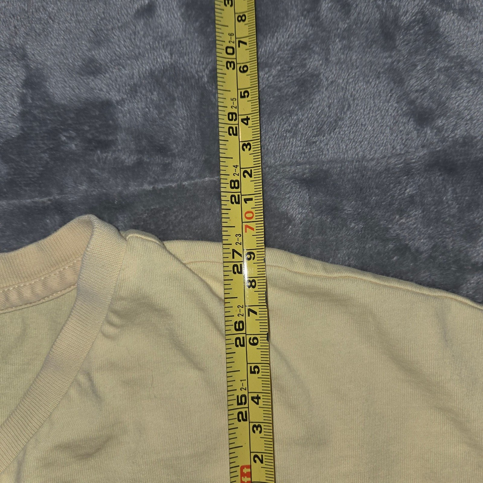 Polo Ralph Lauren Men’s Yellow V-Neck Short Sleeve Cotton T-Shirt