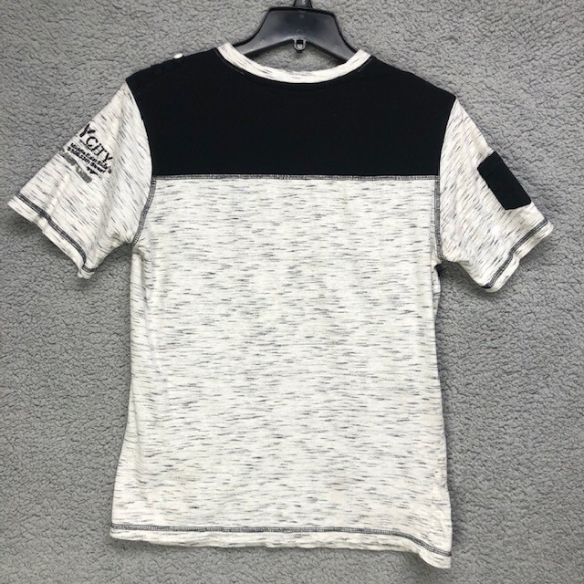 Vertical Shirt Mens Small Graphic Urban Survival Brooklyn Cotton T-Shirt Mens S