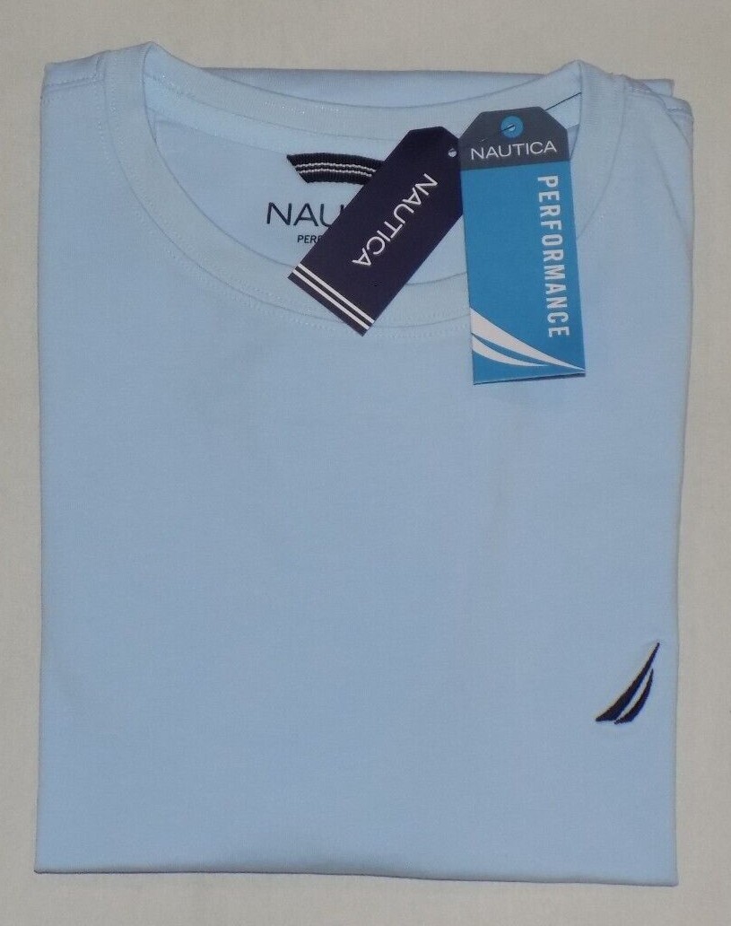 Nautica Men’s Active Stretch Performance T-Shirts Size S M L XL New